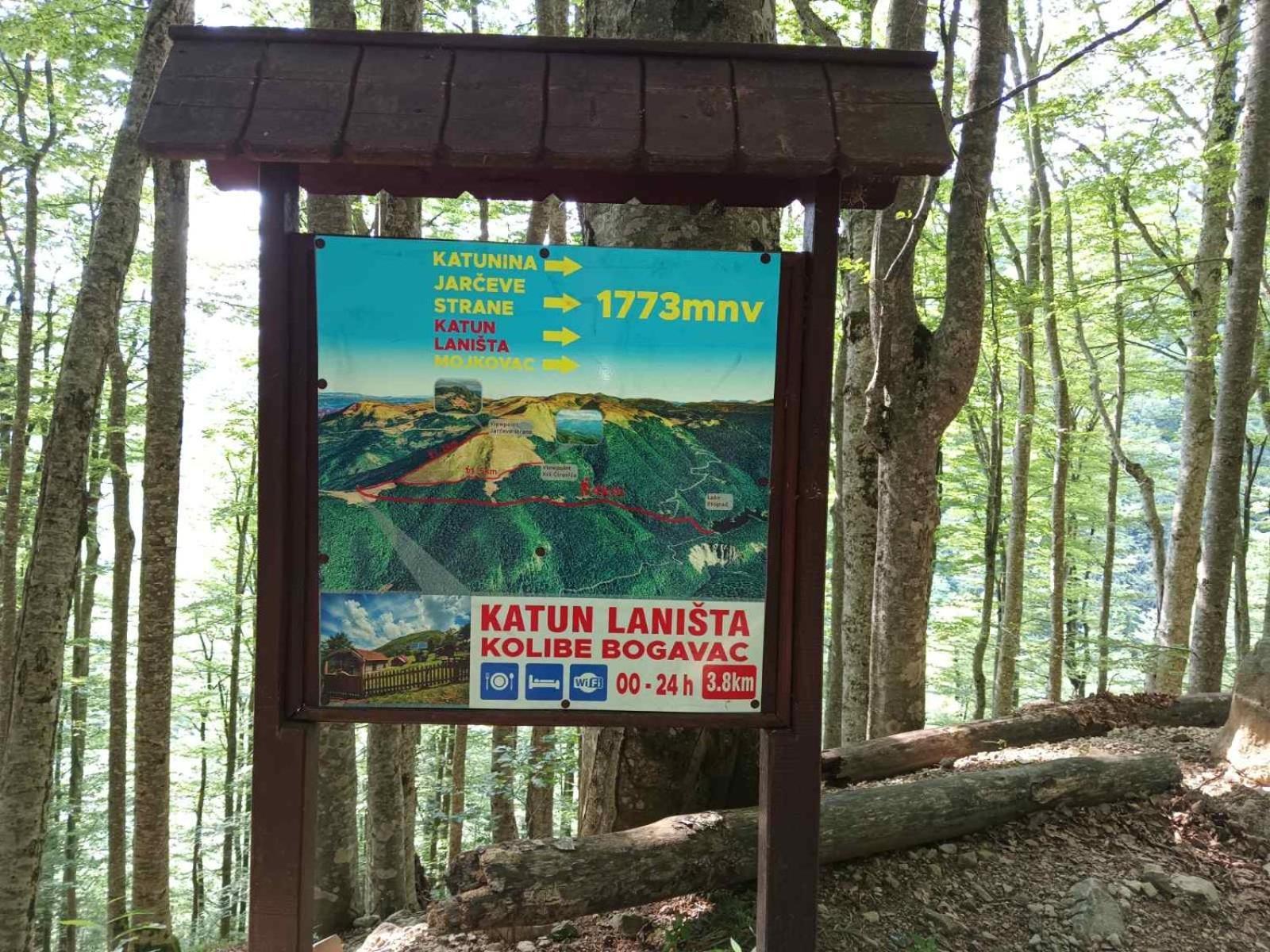 莫伊科瓦茨Katun Lanista-Kolibe Bogavac别墅 外观 照片